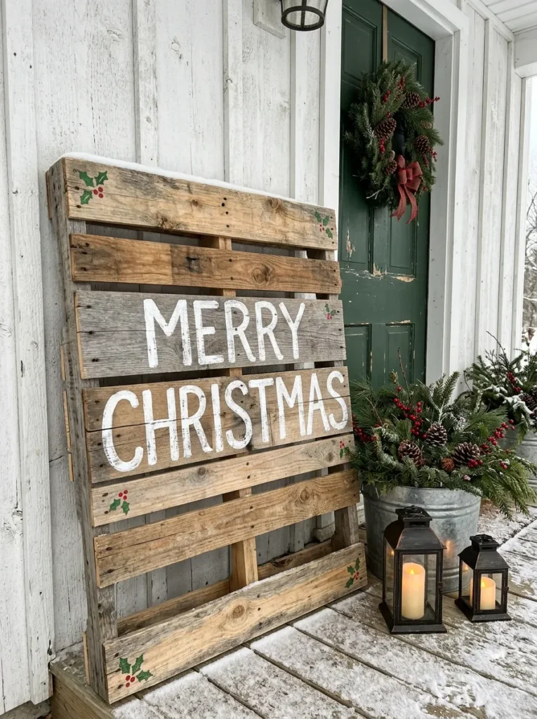 Pallet Board Sign