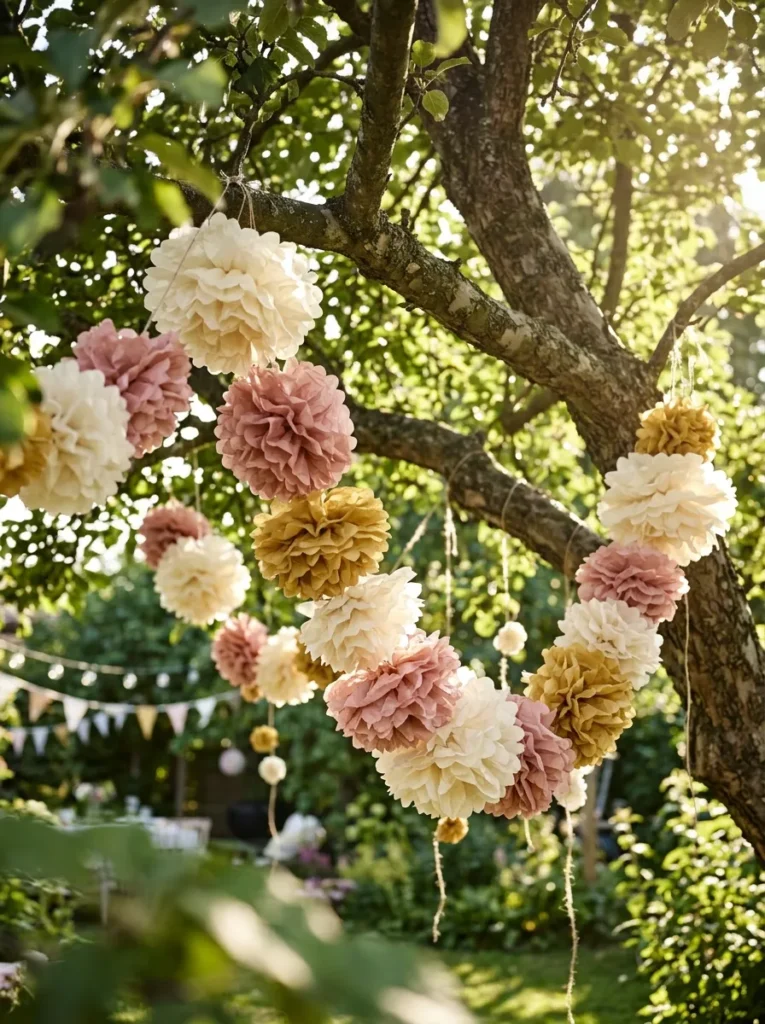 Paper Pom Strand