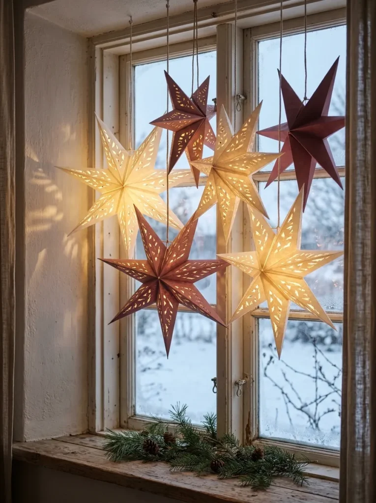 Paper Star Lanterns