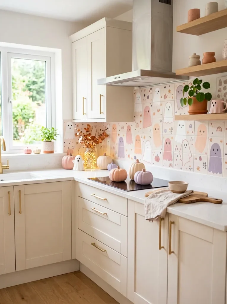 Pastel Ghost Backsplash