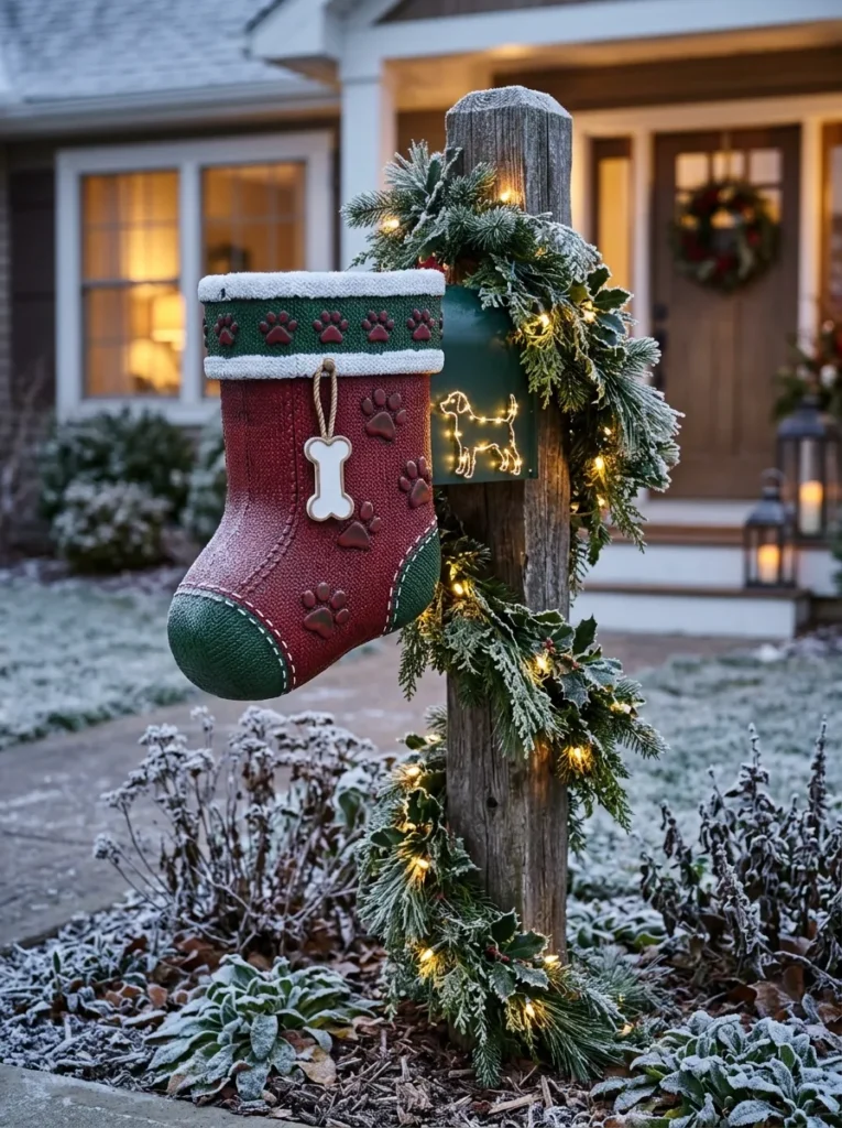 Pet Stocking Mailbox