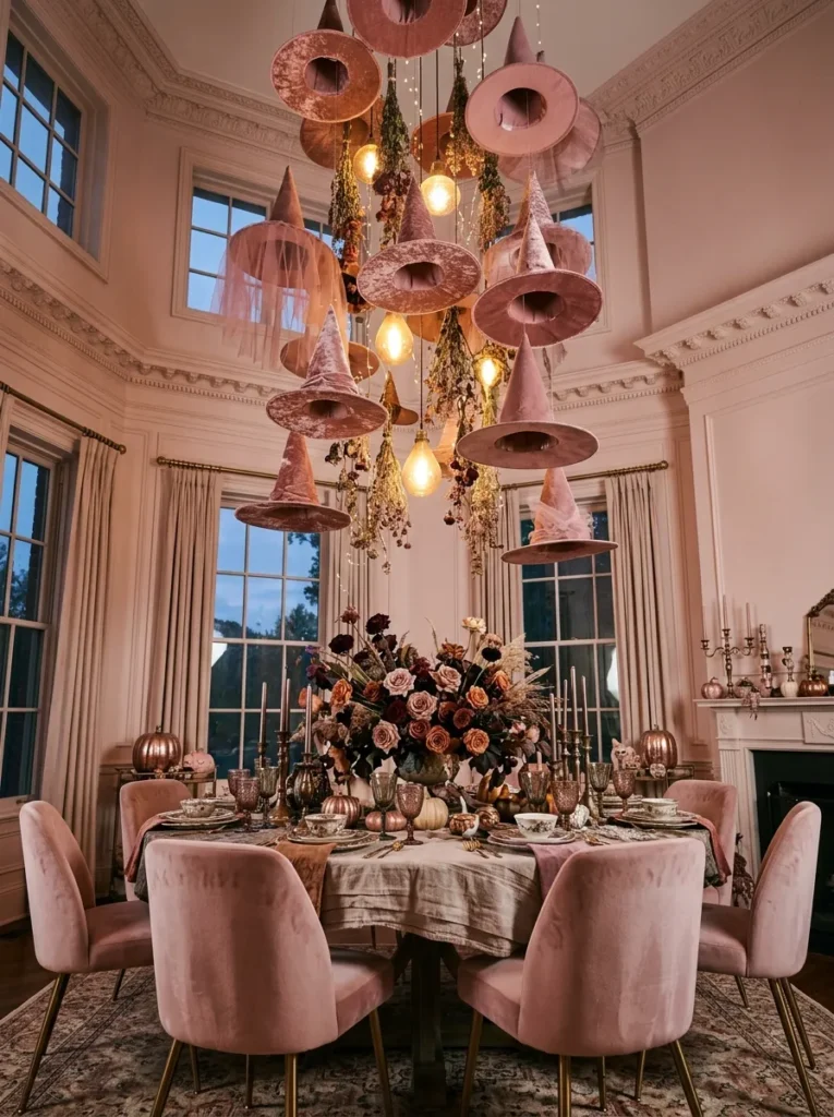 Pink Witch Hat Cluster