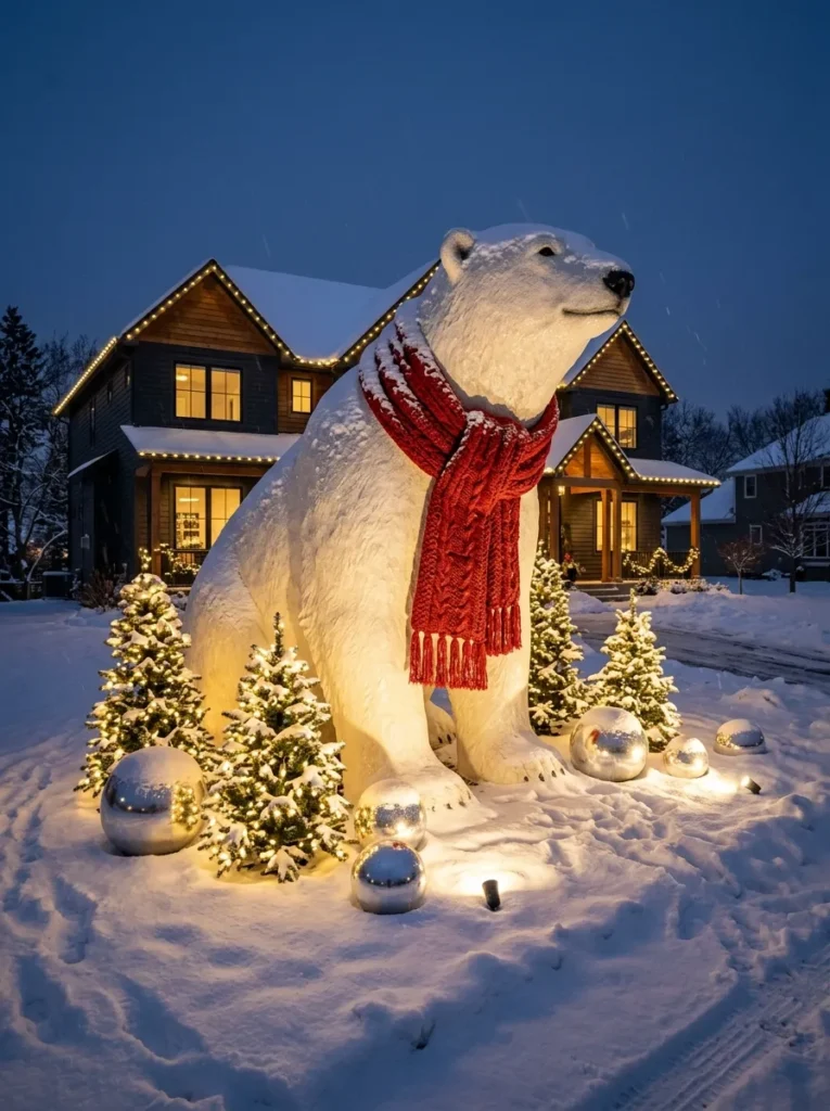 Polar Bear Statue