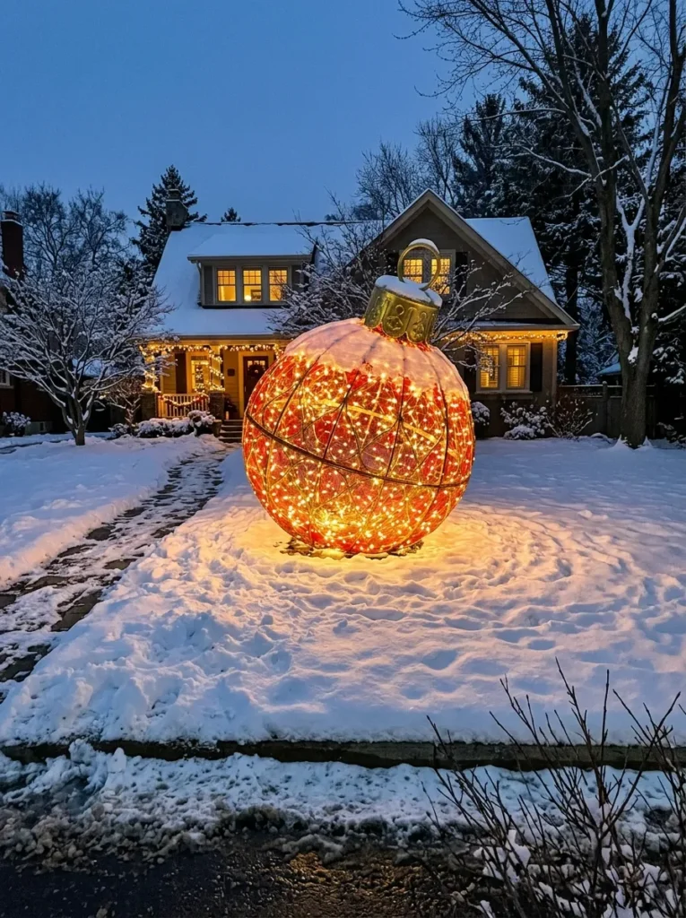 Pre Lit Bauble