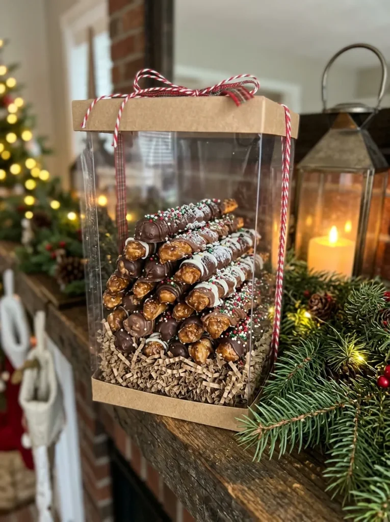 Pretzel Rod Logs