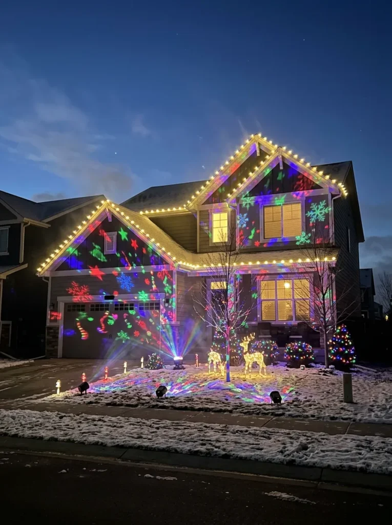 Projector Light Show