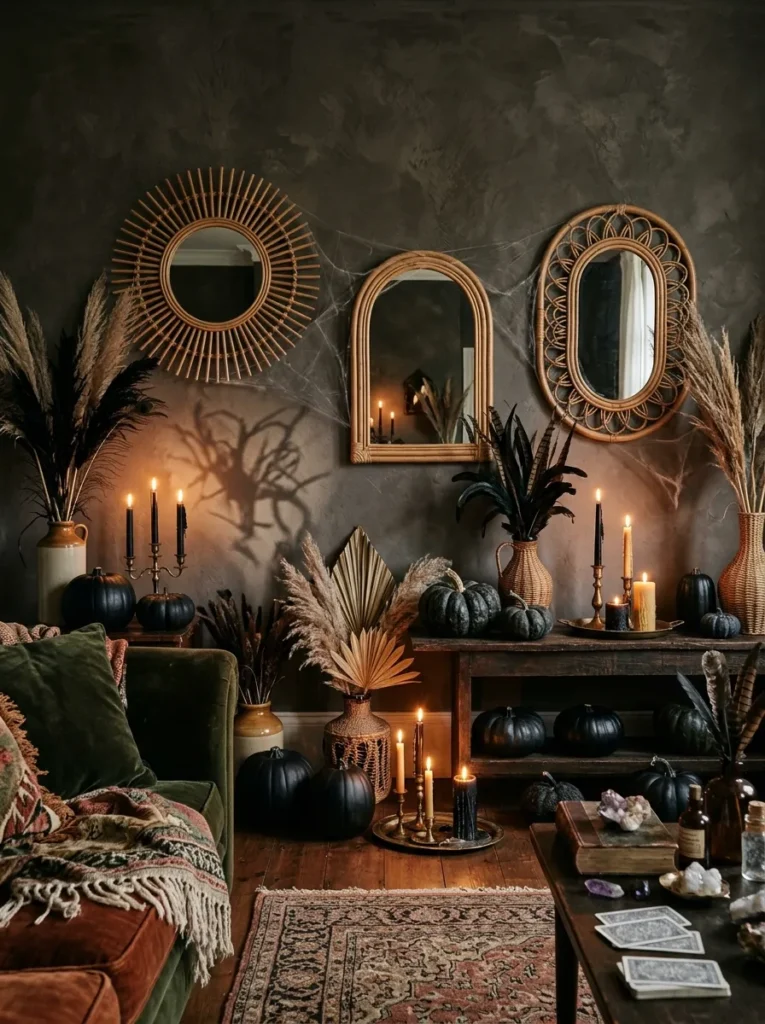 Rattan Boho Trio
