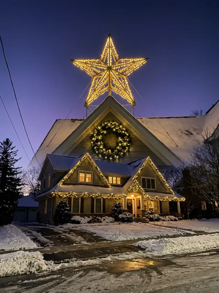 Rooftop Star Ornament