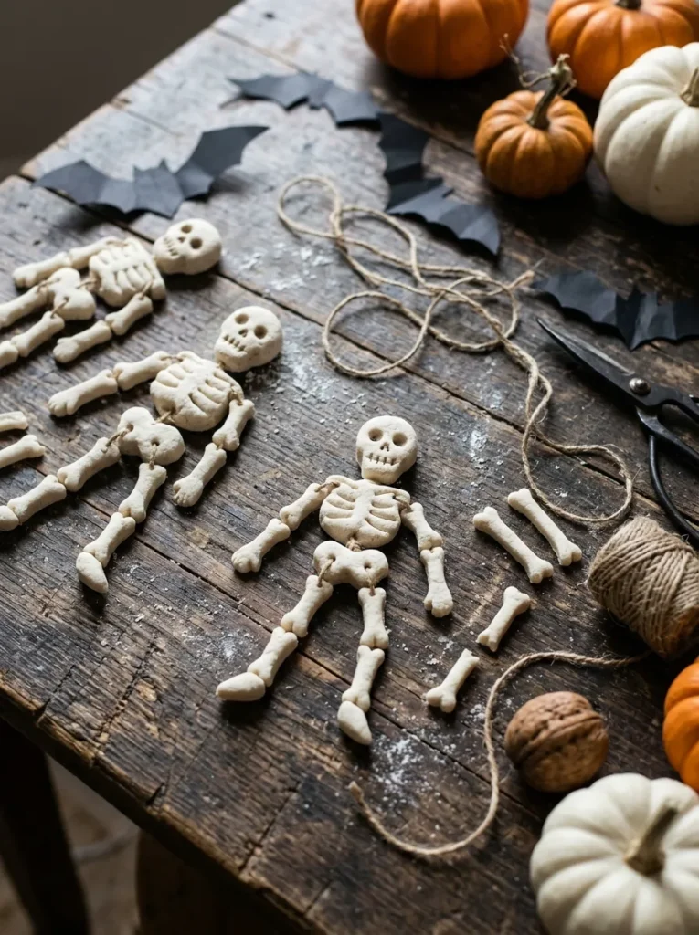 Salt Dough Skeletons