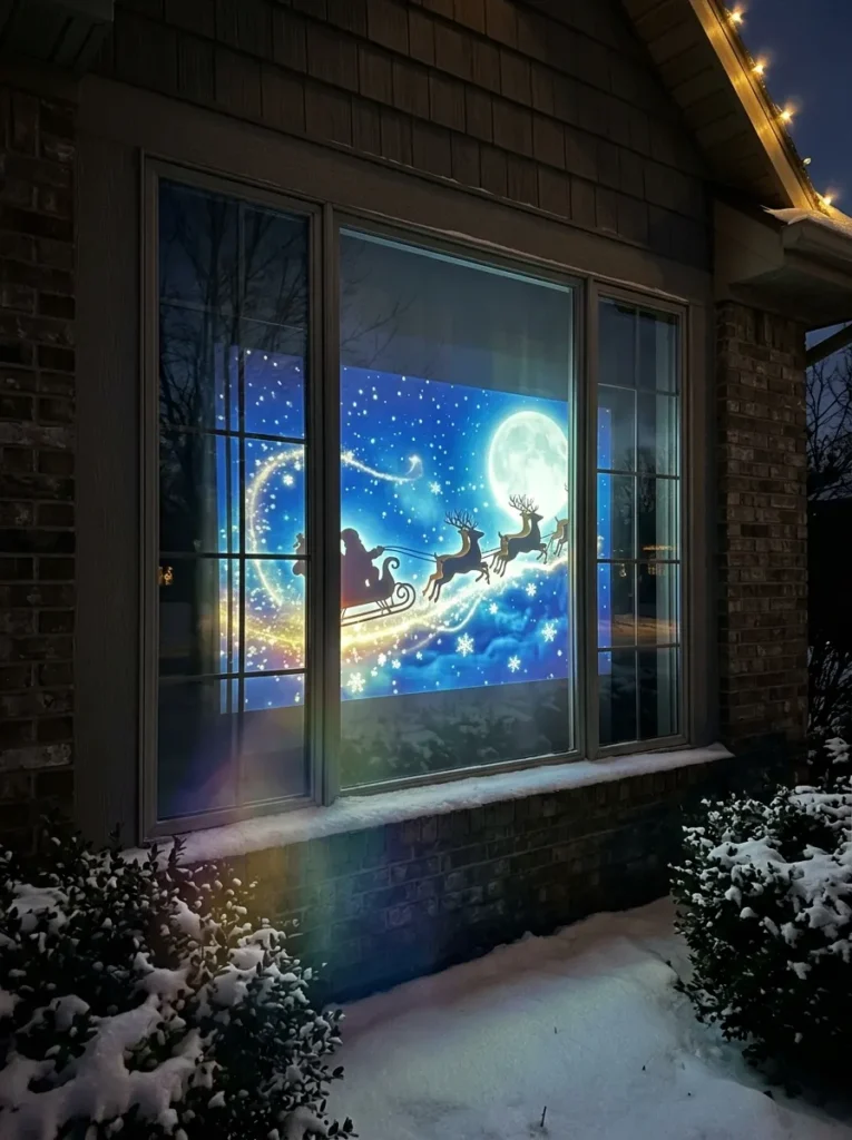 Santa Projection Show