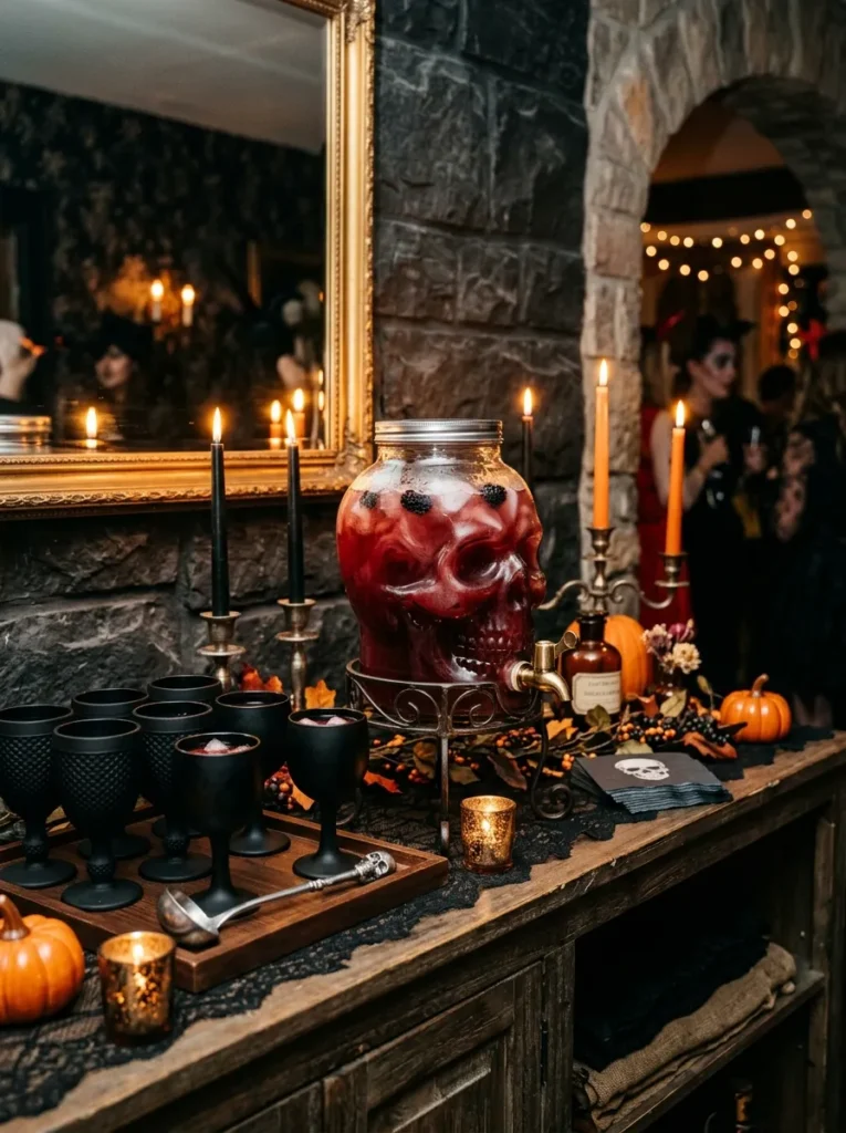 Skull Drink Dispenser