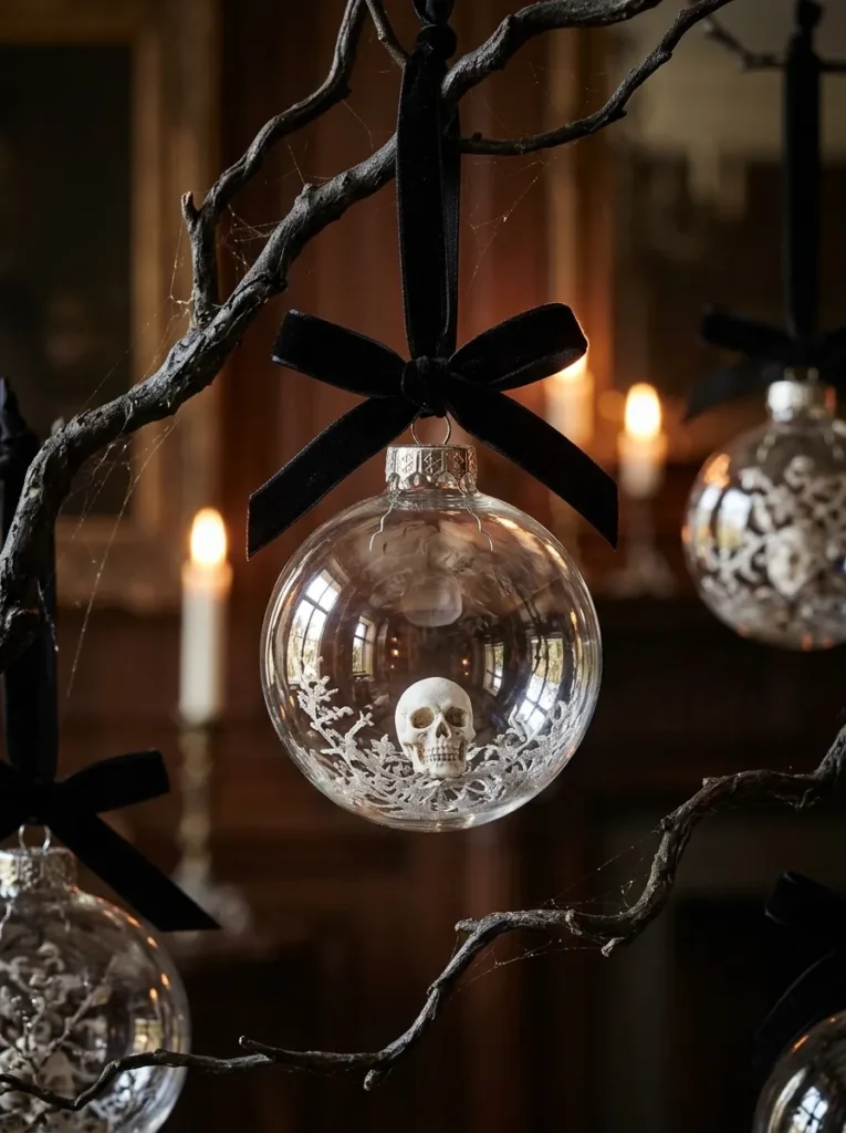 Skull Glass Balls