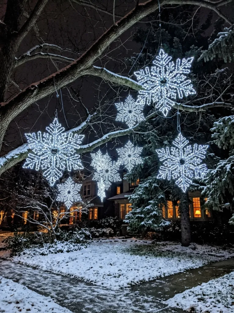 Snowflake LED Hangers