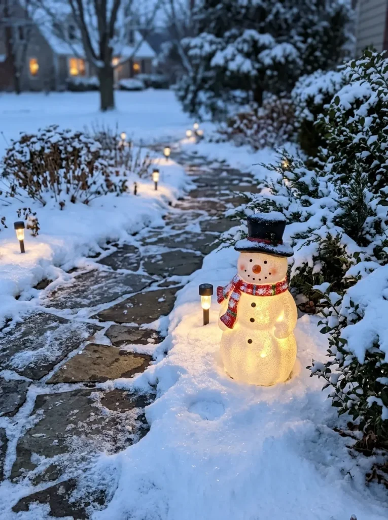 Snowman Path Figure
