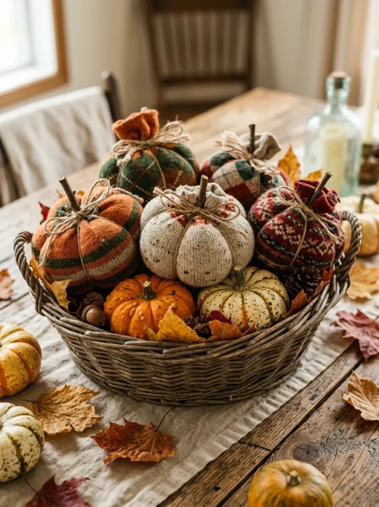 Sock Stuffed Gourds