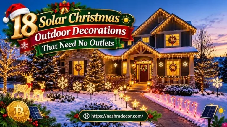 Solar Christmas Outdoor Decorations