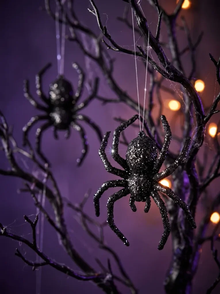 Spider Glitter Drops