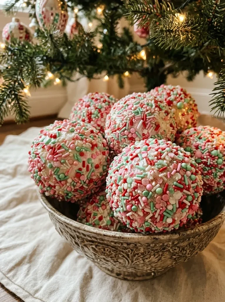 Sprinkle Coated Balls