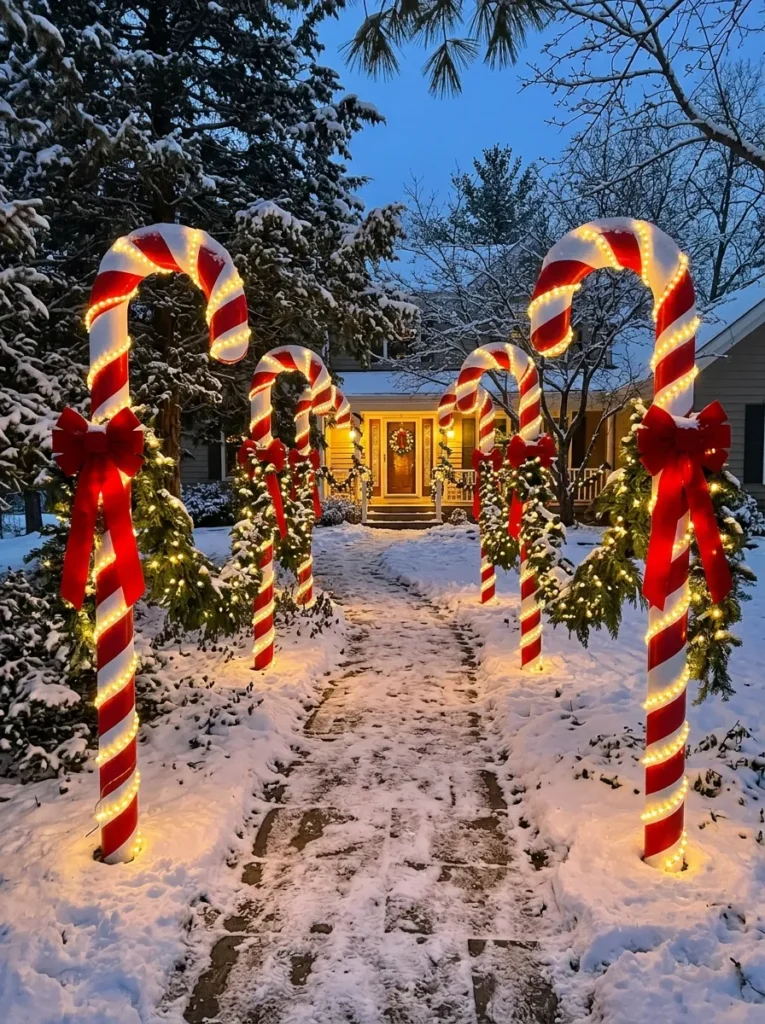 Tall Candy Canes