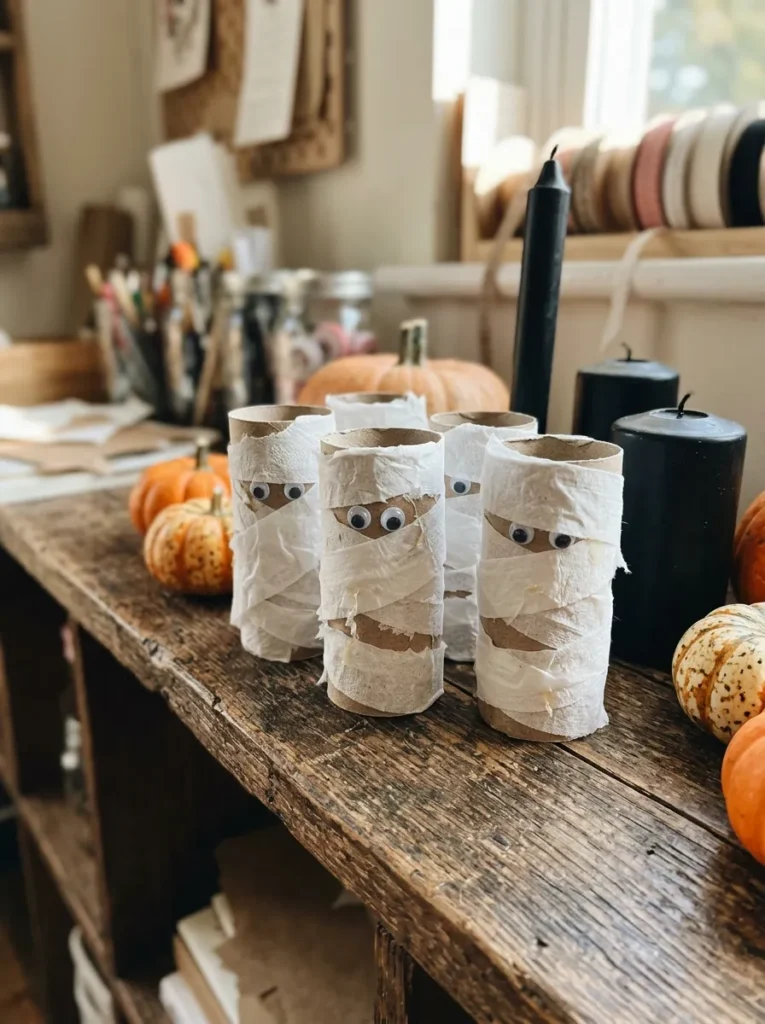 Toilet Roll Mummies