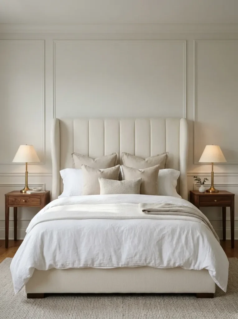 Upholstered Wingback Headboard