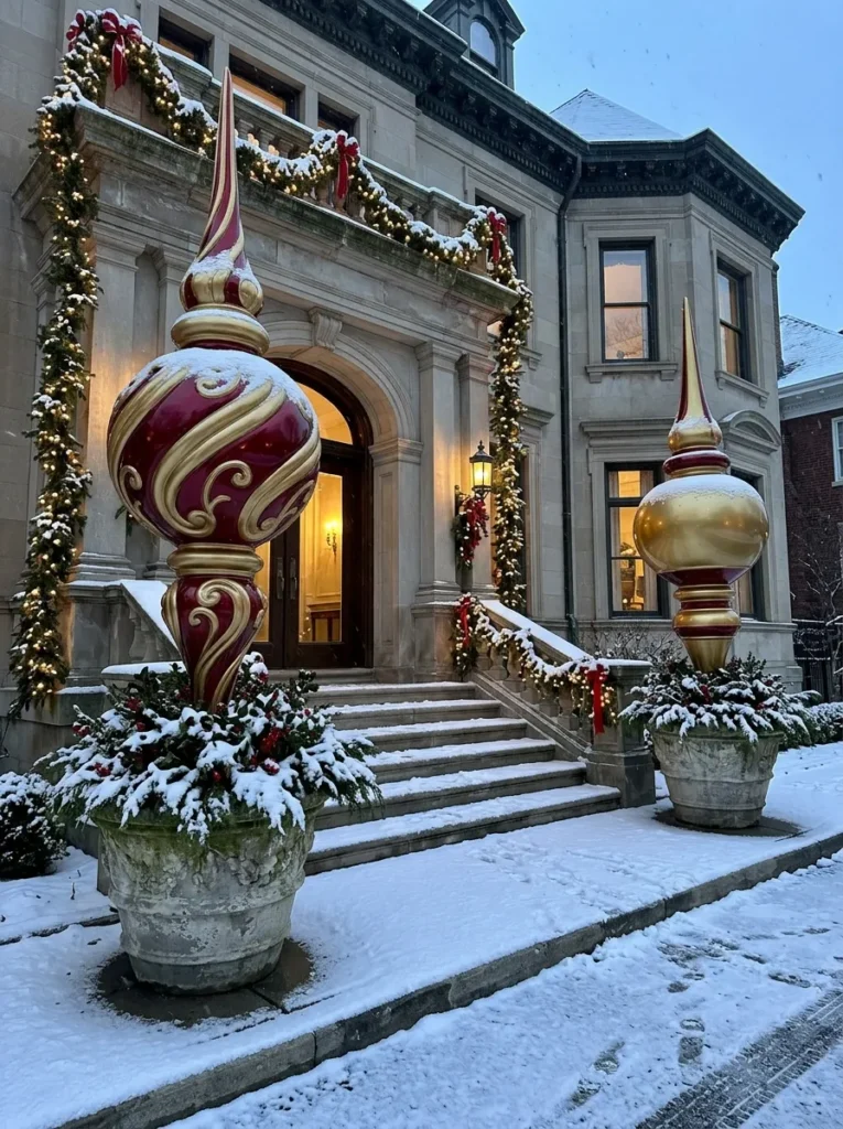 Velvet Flocked Globes