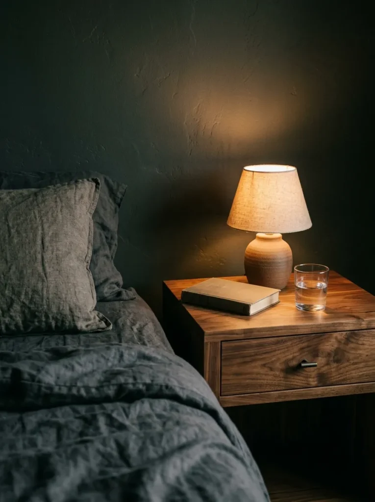 Warm Wood Nightstands