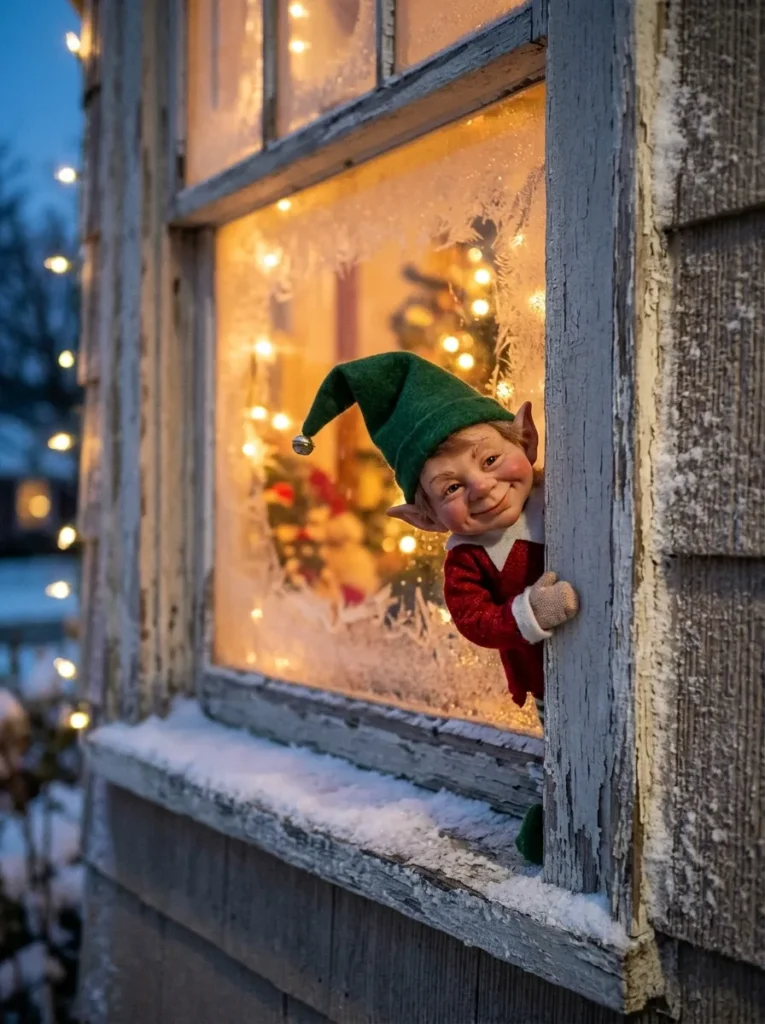 Window Peeker Elf