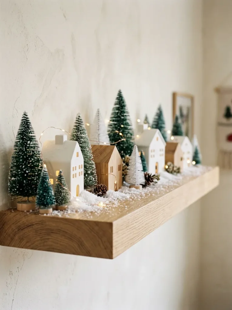 Winter Village Shelf