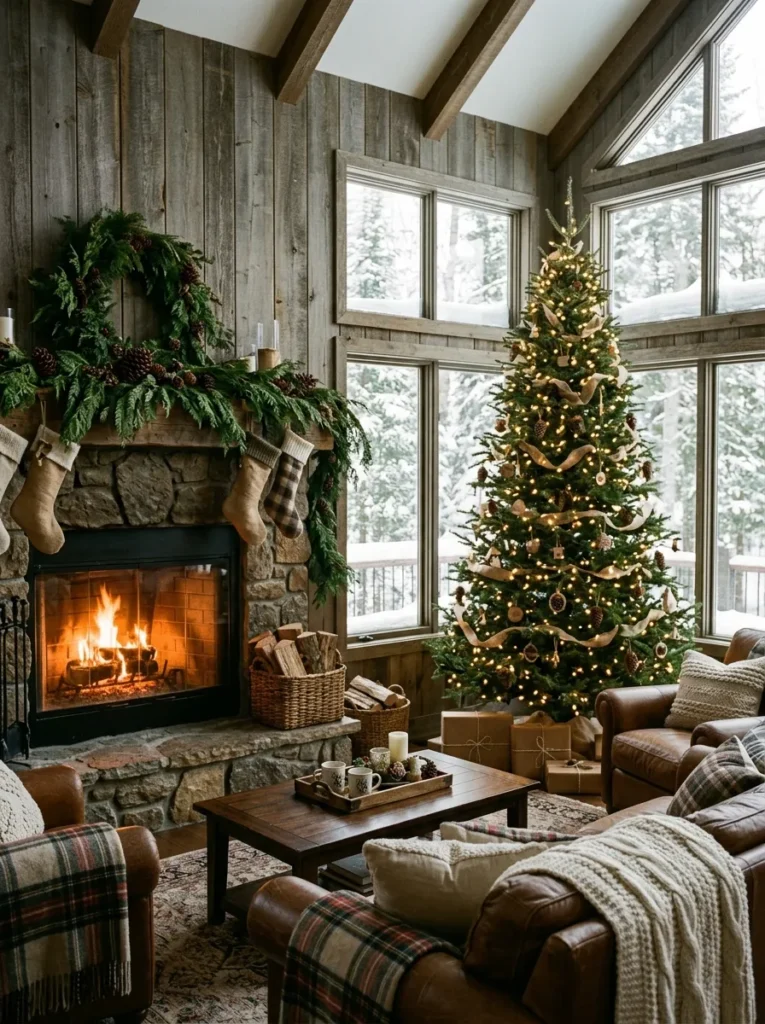 Winter Woodland Lodge