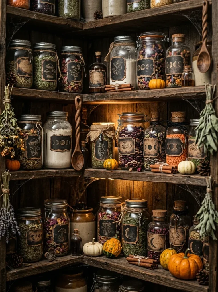 Witch's Pantry Jars